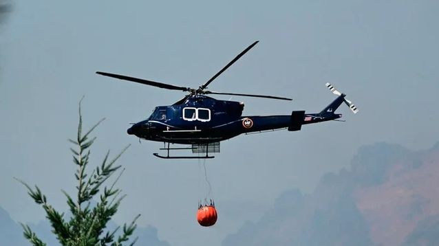 El helicóptero que se cayó en San Juan había participado en muchos salvatajes e incendios.