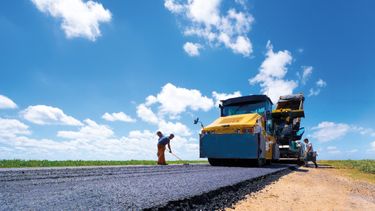Las obras en la Ruta del Cereal.