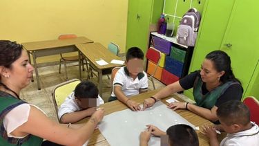 Actividades en la escuela Portal del Sol, en La Matanza. (Facebook)