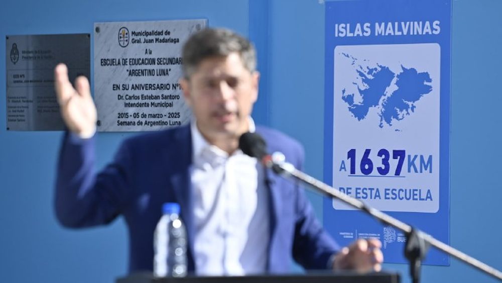 Axel Kicillof y las Islas Malvinas.&nbsp;