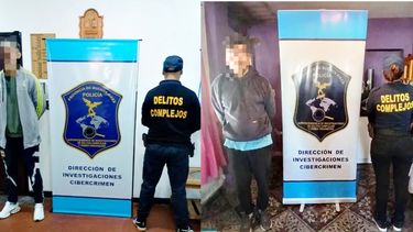 Padre e hijo quedaron imputados por el delito de extorsión y sus celulares serán peritados.&nbsp;