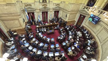 El recinto del Senado durante una sesión.&nbsp;