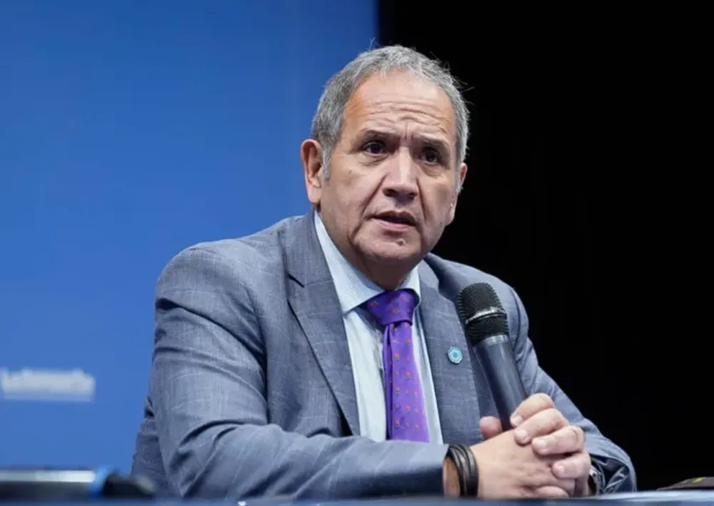 Sergio Omar Palazzo, secretario general del gremio de los trabajadores bancarios y diputado nacional por la provincia de Buenos Aires. (labancaria.org)