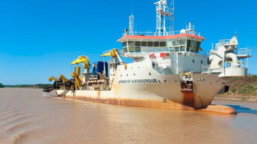 El buque Draga “Afonso de Albuquerque”. (Archivo)
