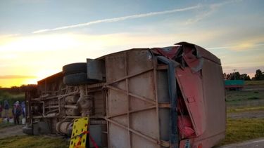 El accidente ocurrió en la ruta 3. (Infoluro)