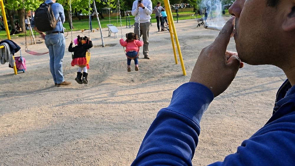 Impulsan una ley en la Legislatura para prohibir fumar en plazas, parques y otros espacios públicos. Impulsan una ley en la Legislatura para prohibir fumar en plazas, parques y otros espacios públicos.