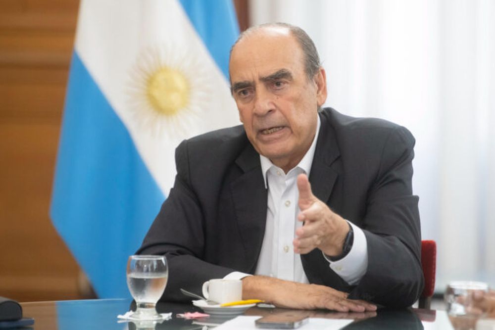 El jefe de Gabinete, Guillermo Francos. - Archivo -