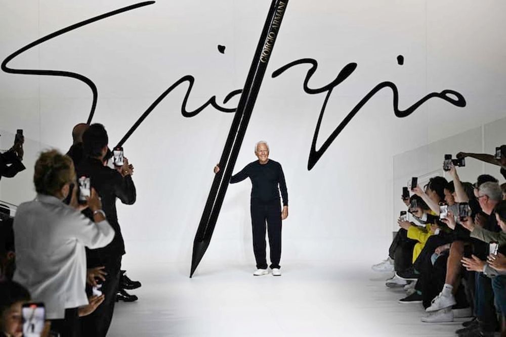 Giorgio Armani, creador de un imperio y nombre propio referente de la moda en todo el mundo.&nbsp;
