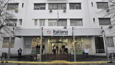 La sucursal del Hospital Italiano en la ciudad de La Plata.