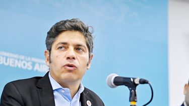 El gobernador bonaerense, Axel Kicillof, dio una conferencia de prensa.&nbsp;