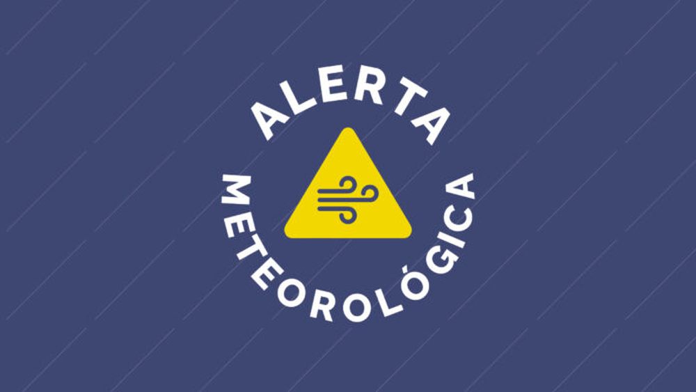 Alerta amarilla por vientos. - DIB -