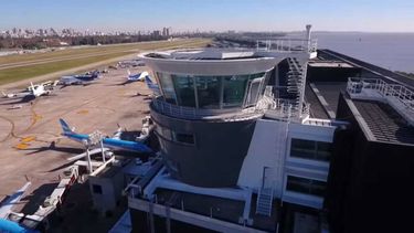 La torre de control de Ezeiza.