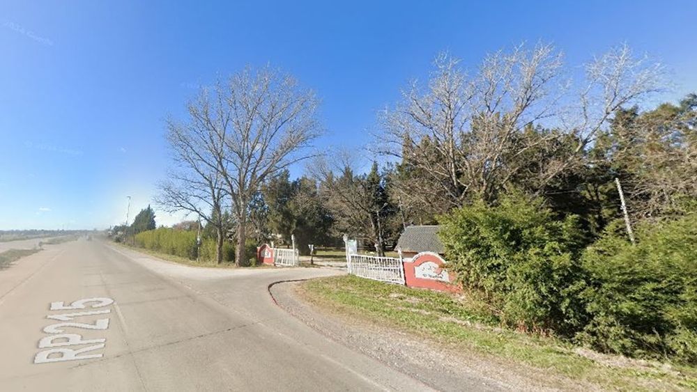 El barrio en el que vivía el jubilado que falleció podando sus árboles.&nbsp;