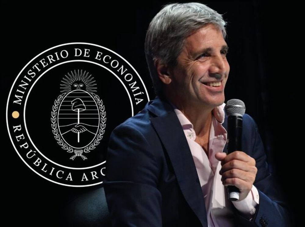 El ministro de Economía, Luis Caputo.