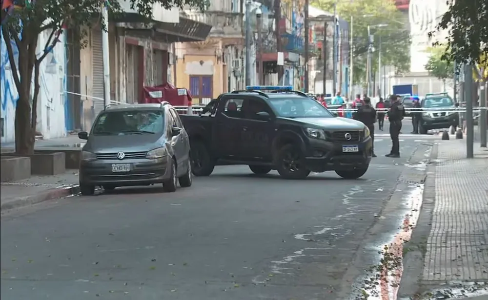 La esquina donde el oficial de la Policía de la Ciudad mató al ladrón. (Redes)
