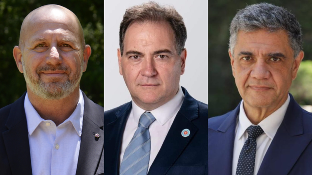 El ministro de Seguridad bonaerense, contra Jorge Macri y Waldo Wolff. - DIB -