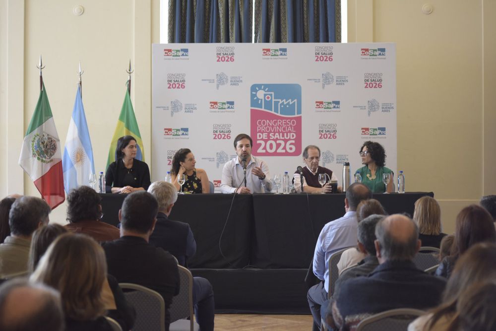 El ministro Nicolás Kreplak en Mar del Plata.&nbsp;