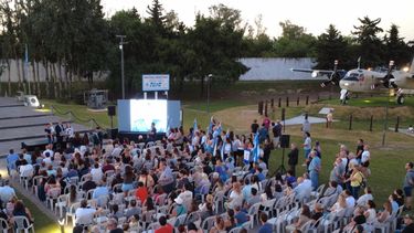 El acto se celebró en Complejo Monumental Malvinas Argentinas de Luján.
