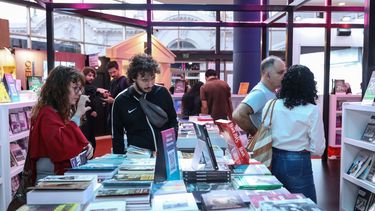 El stand de la Provincia de Buenos Aires en la Feria del Libro, el 602 del Pabellón Azul.&nbsp;