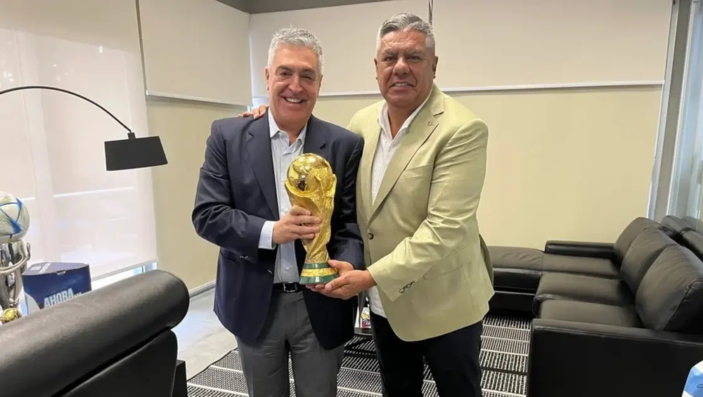 Gregorio Dalbón y Claudio Tapia.&nbsp;