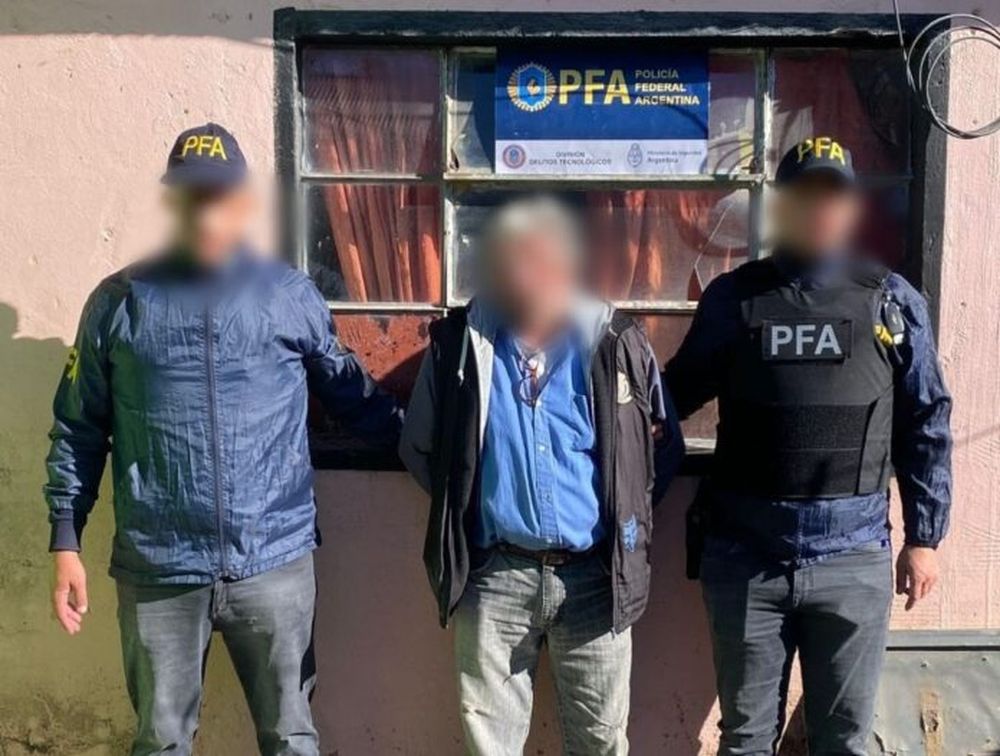 El acusado, de 66 años, quedó detenido en la Unidad División Operativa Federal de Mar del Plata. (PFA)
