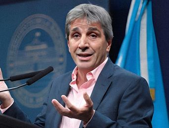 El ministro de Economía, Luis Caputo. El ministro de Economía, Luis Caputo.
