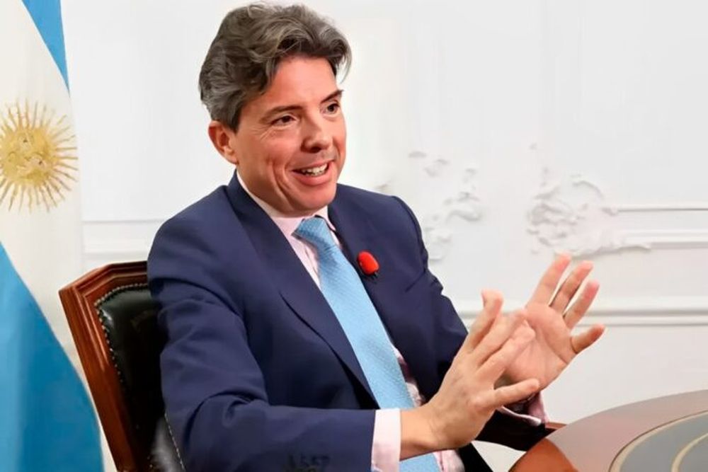 Leopoldo Sahores, ex secretario de Relaciones Exteriores.