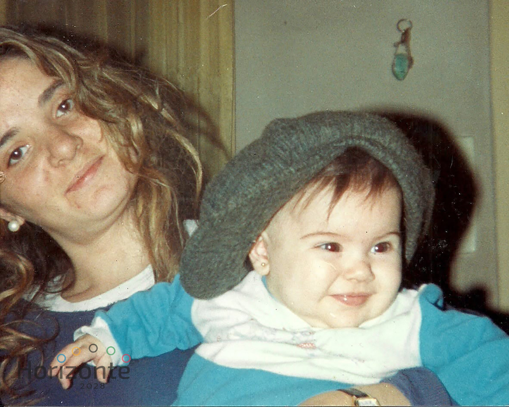 Victoria Granatto y su mamá, Evangelina.
