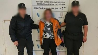 La mujer contaba con antecedentes por robo.