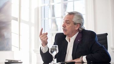 El expresidente Alberto Fernández. (Archivo)