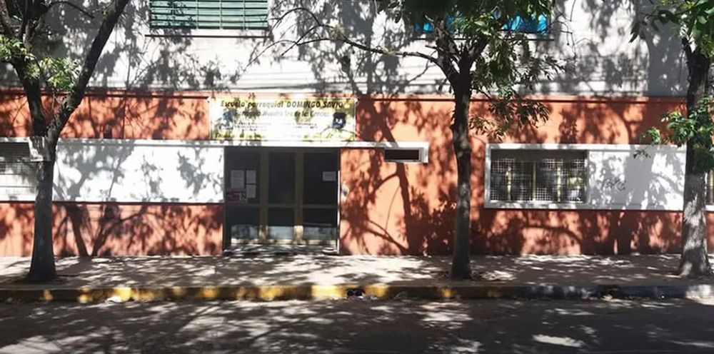 El Instituto Santo Domingo Savio, de Aldo Bonzi. Un adolescente amenazó de muerte a sus excompañeros.