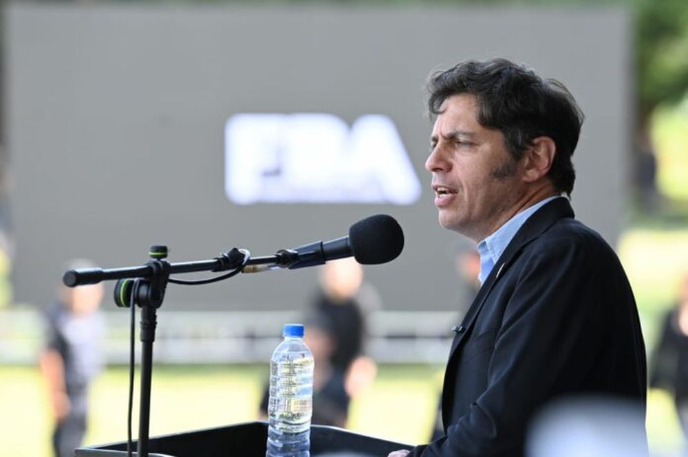 El gobernador de la provincia de Buenos Aires, Axel Kicillof.