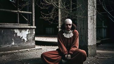 ¿Quién o qué era el ser que los habitantes de Alberti llamaron “Payaso Asustador”? ¿Y por qué apareció y desapareció de repente? (Imagen generada por IA)