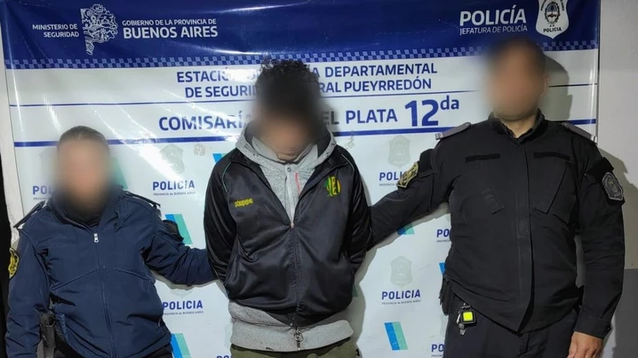 Detenido por privar de la libertad a su mujer en Mar del Plata,