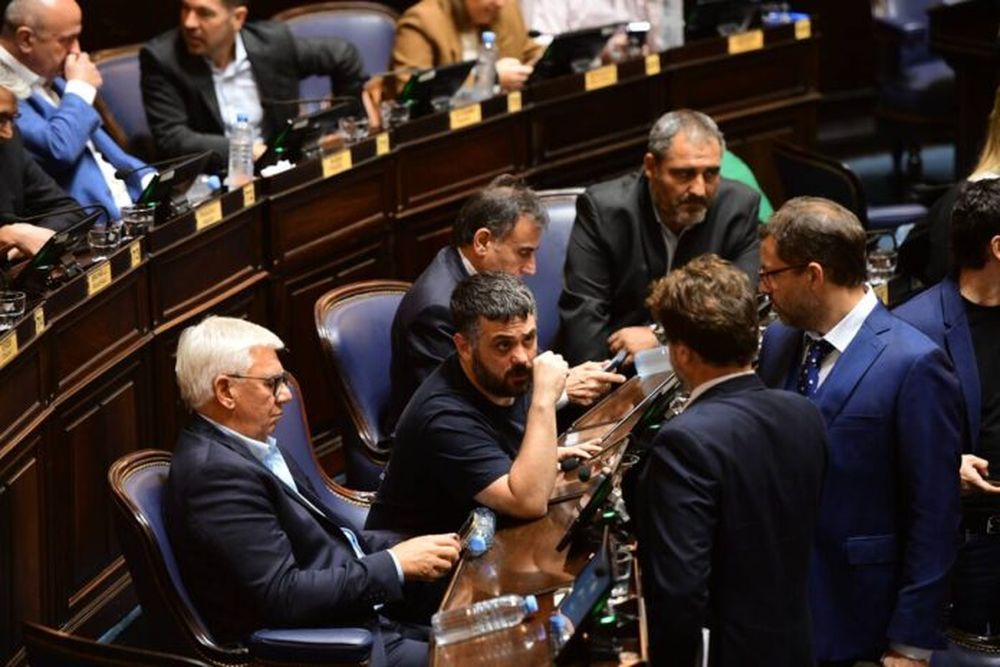 El bloque de Unión por la Patria en Diputados.&nbsp;