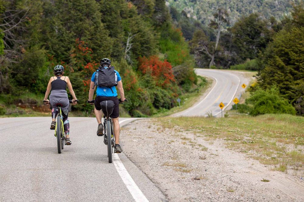 El cicloturismo siempre dice presente.