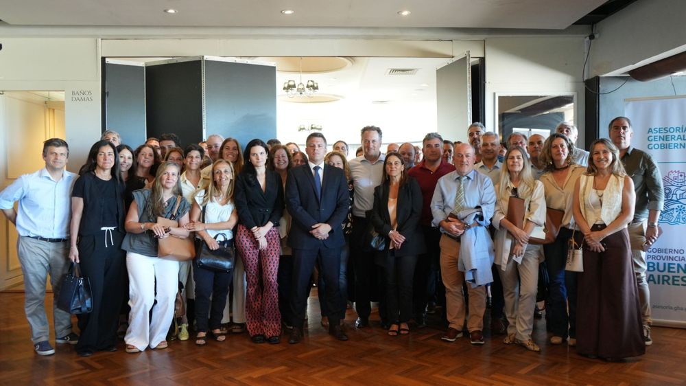 Los participantes de la capacitación.