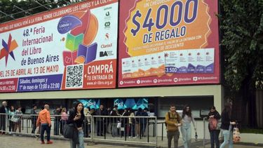 La Feria del Libro de Buenos Aires comenzó el 25 de abril. (Prensa Feria)