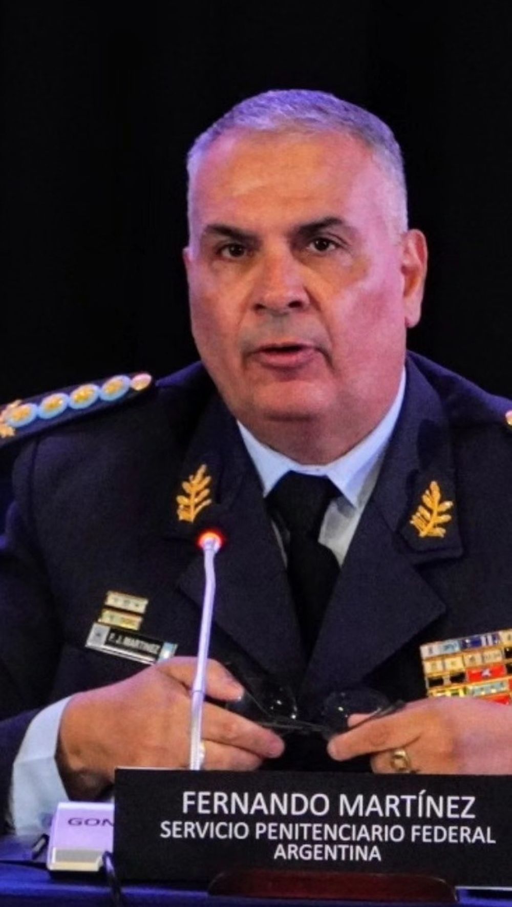 Fernando Martínez, titular del Servicio Penitenciario Federal.