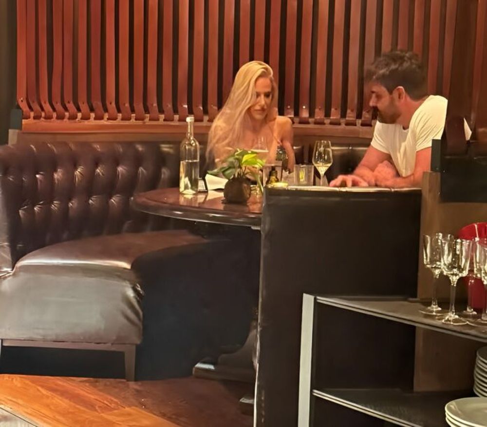 Luciana Salazar captada infraganti con Franco Bimbi.