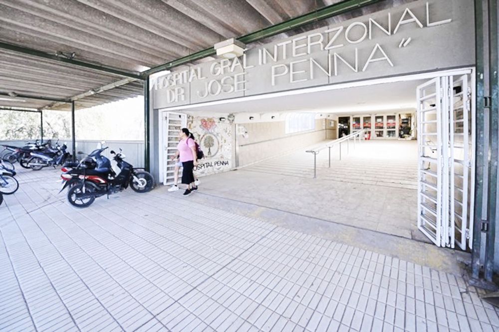 El Hospital Intersonal General Dr. José Penna de Bahía Blanca.&nbsp;