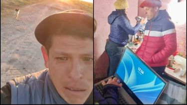 La historia de Víctor Díaz, que se viralizó en las últimas horas,  tuvo un final esperanzador gracias a la intervención del ministerio de trabajo bonaerense.