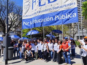 Militantes de FEB durante una protesta. Militantes de FEB durante una protesta.