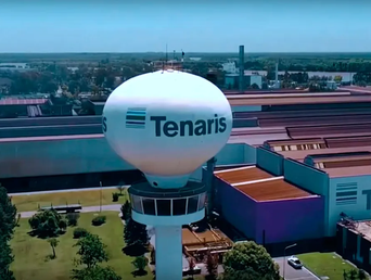 La planta de Tenaris en Valentín Alsina. La planta de Tenaris en Valentín Alsina.