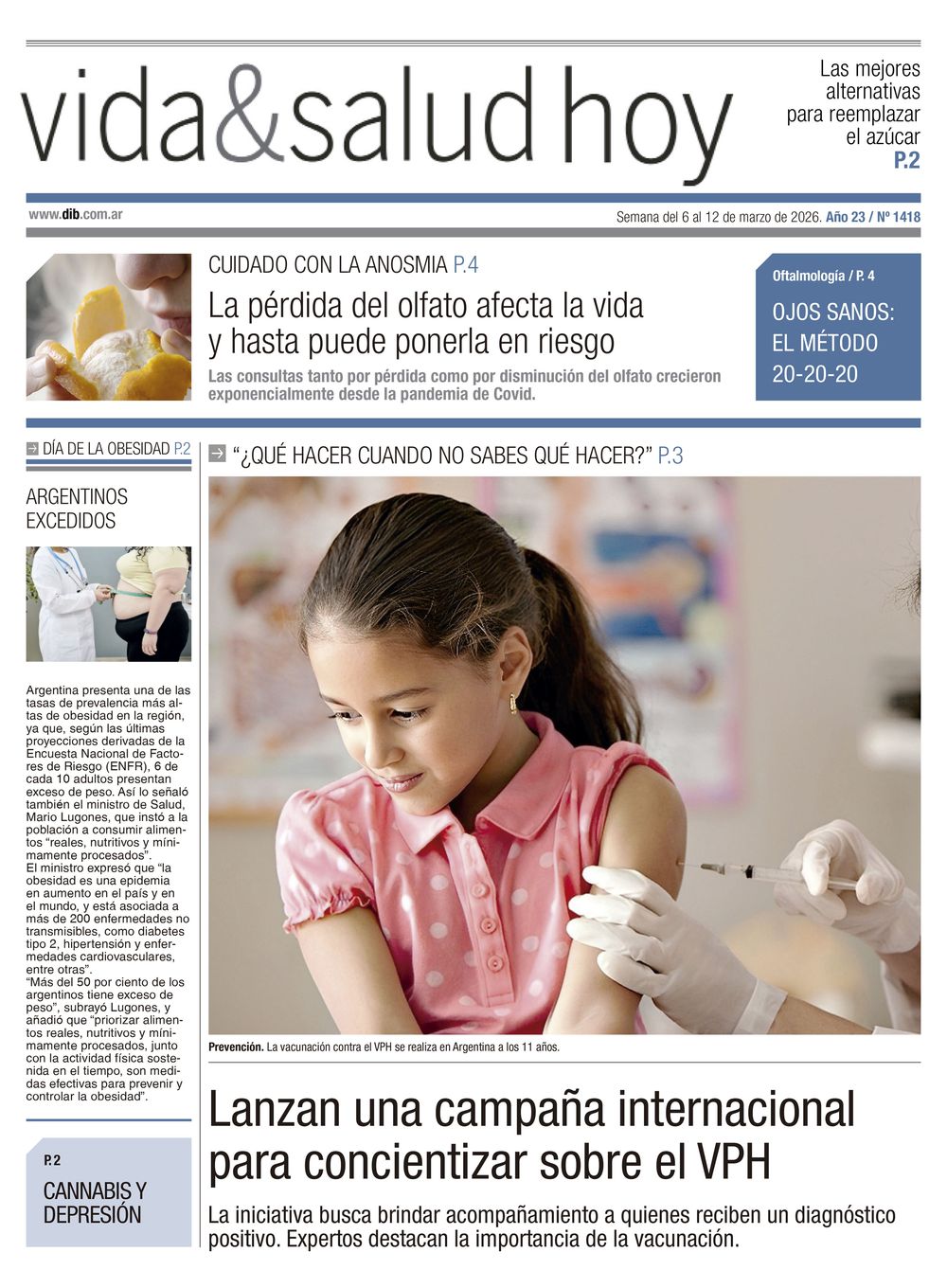 Tapa Vida y salud 1418