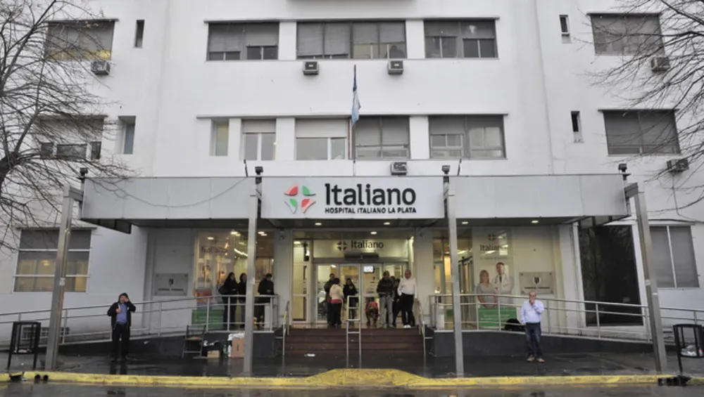 La sucursal del Hospital Italiano en la ciudad de La Plata.