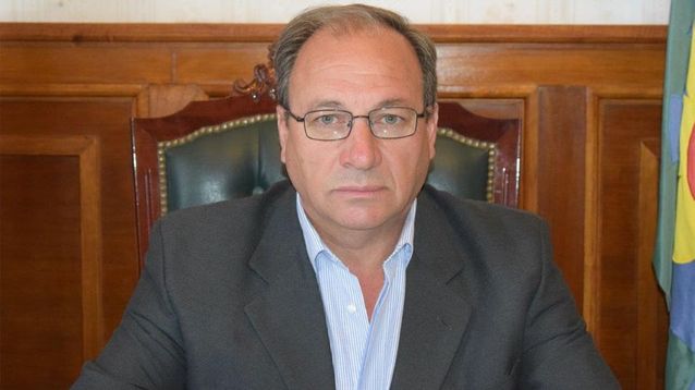 El intendente Capra, de General Alvear.&nbsp;
