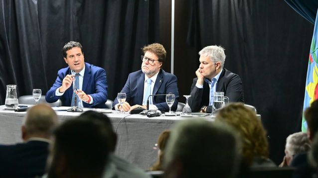 Reforma política. El senador Maximiliano Abad planteó la necesidad de avanzar en cambios de fondo.