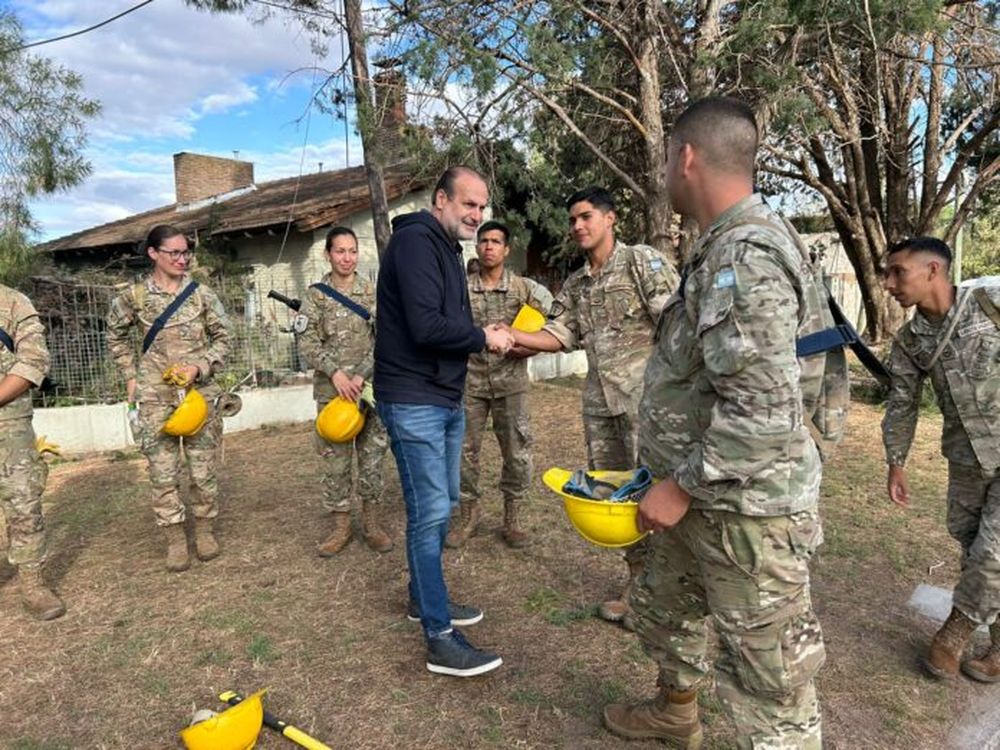 El intendente de Bahía Blanca, Federico Susbielles.