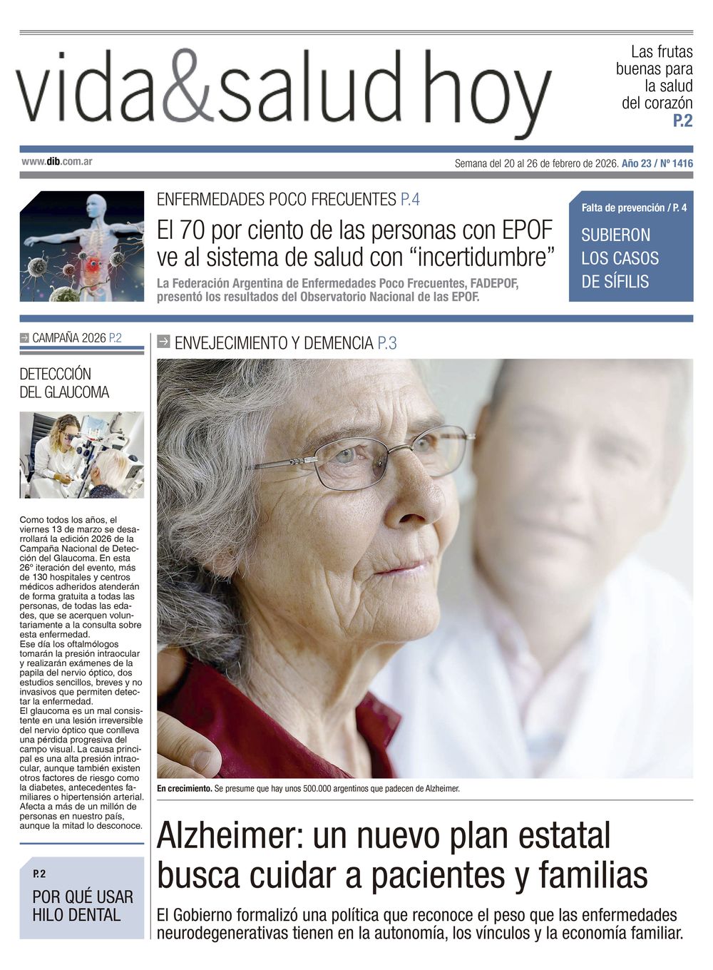 Tapa Vida y salud color 1416